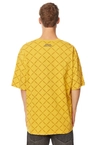 Koszulka męska t-shirt Mass Dnm Monogram żółta