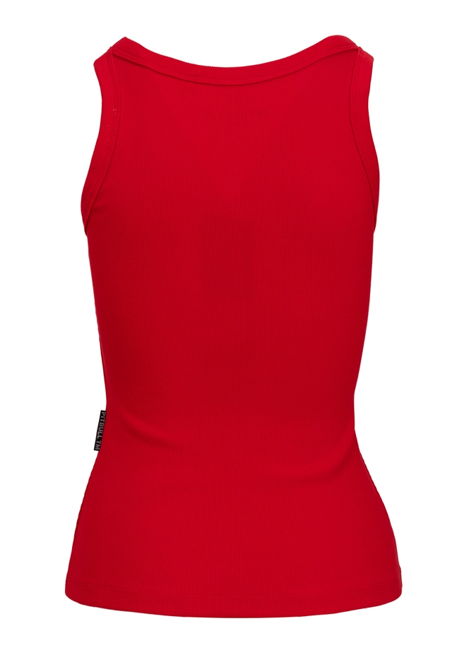 Koszulka Tank Top damski Pit Bull Layla czerwona