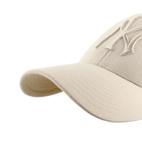 Czapka z daszkiem 47 Brand New York Yankees Snap beżowa złota