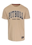 Koszulka męska T-Shirt Pitbull West Coast Norton beżowa