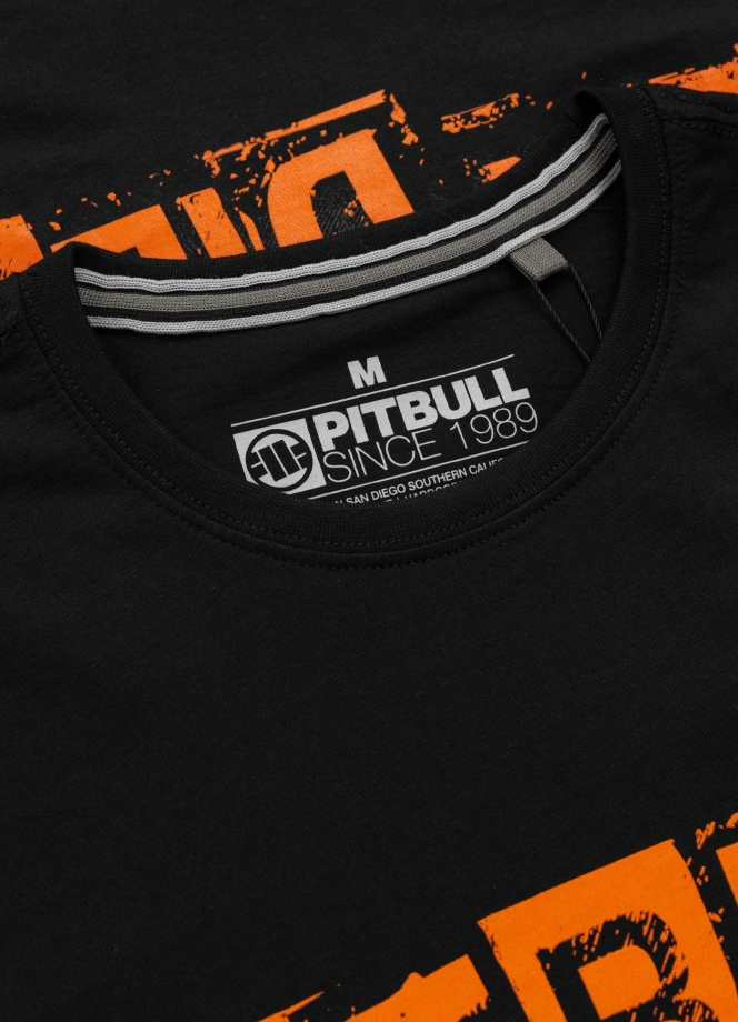 Koszulka męska T-Shirt Pit Bull Blacky czarna
