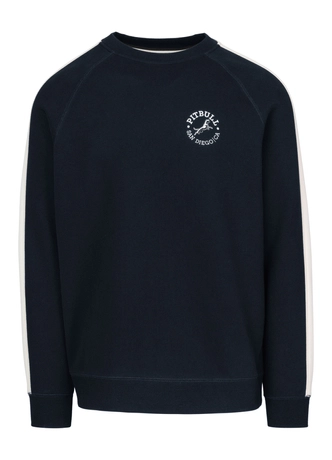 Bluza męska bez kaptura Pit Bull San Diego CA ciemno granatowa