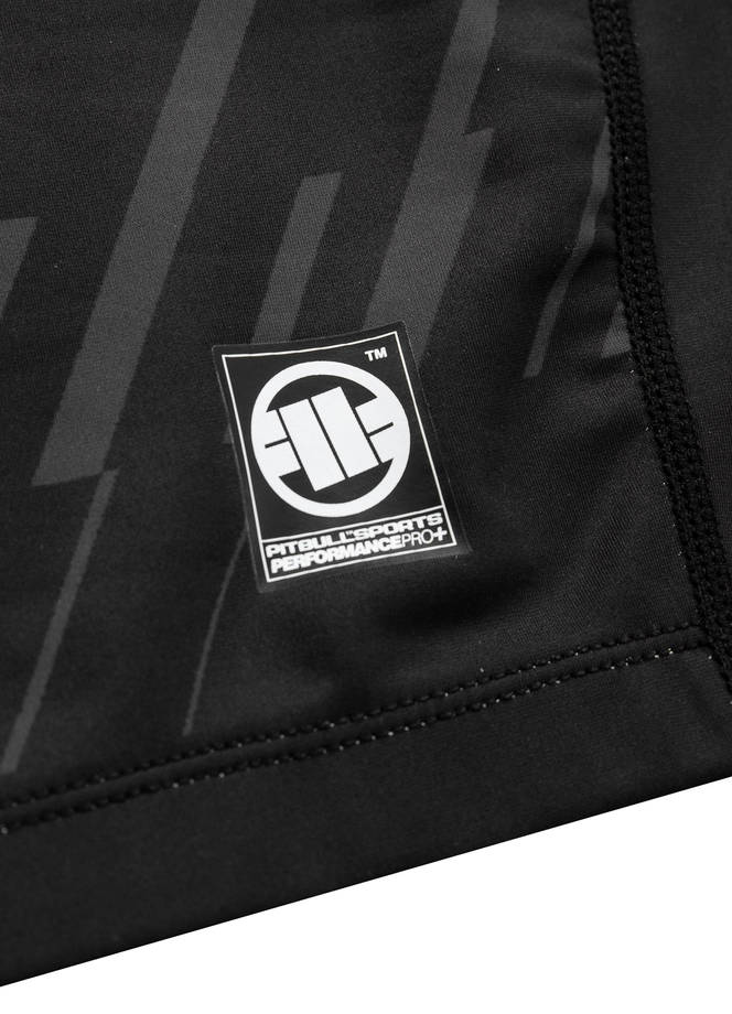 Koszulka rashguard Pit Bull Shortsleeve Street Dog czarna