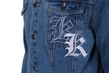 Kurtka przejściowa unisex Karl Kani KK Old English Denim Jacket niebieska