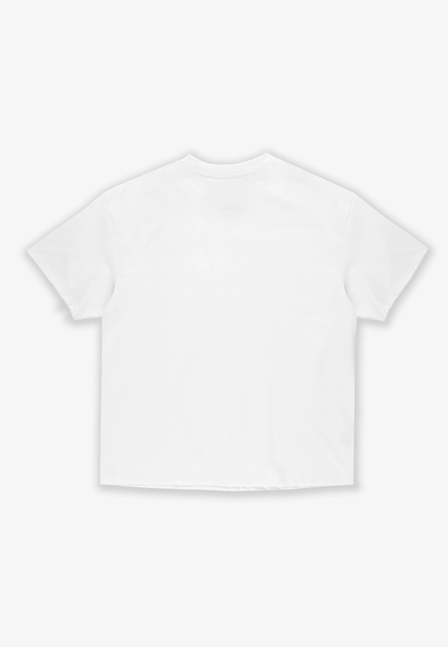 Koszulka męska t-shirt Prosto Rated R kremowa