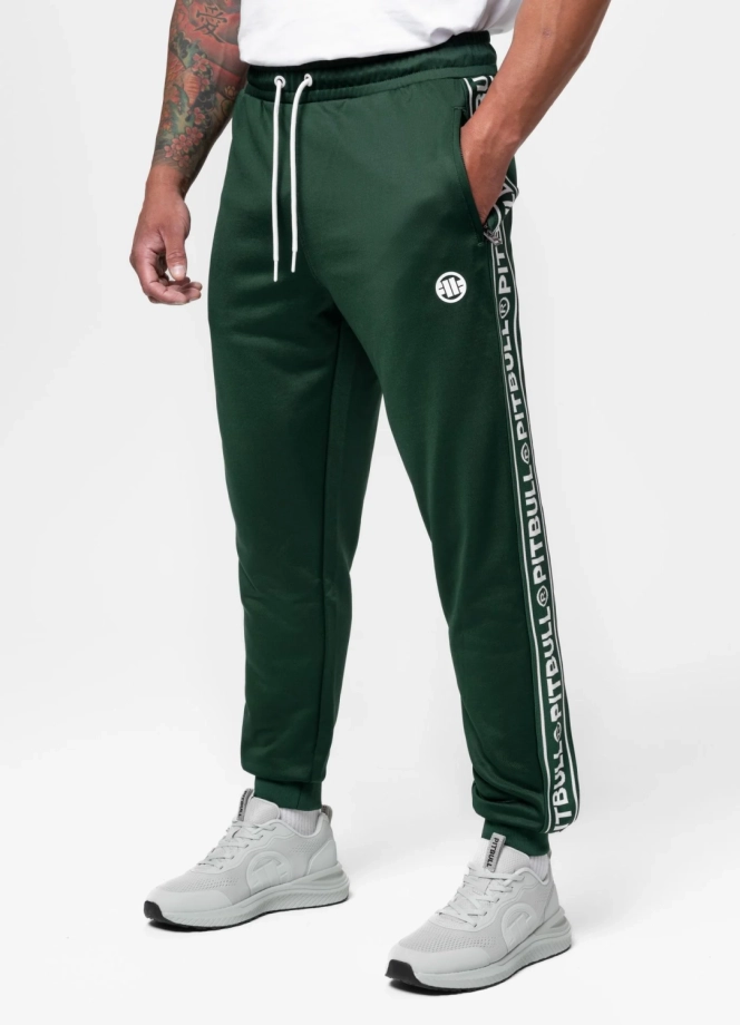 Komplet dresowy Pit Bull Oldschool Tape Logo zielony