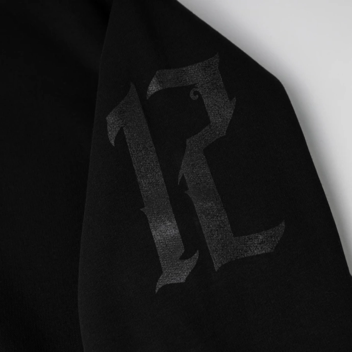 Bluza męska z kapturem oversize Chada Proceder 1312 czarna