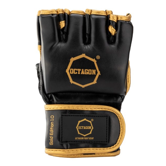 Rękawice MMA Octagon Gold Edition 1.0 czarne