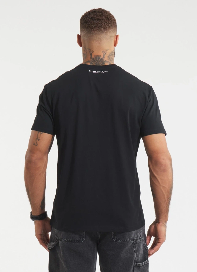 Koszulka męska T-Shirt Pitbull Casino czarna