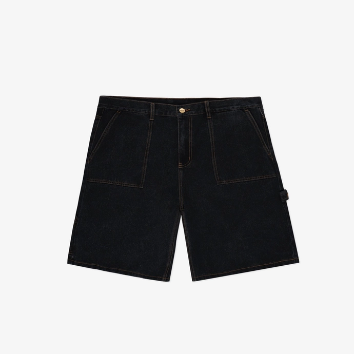 Spodenki męskie jeansowe Prosto Zaxx Baggy czarne