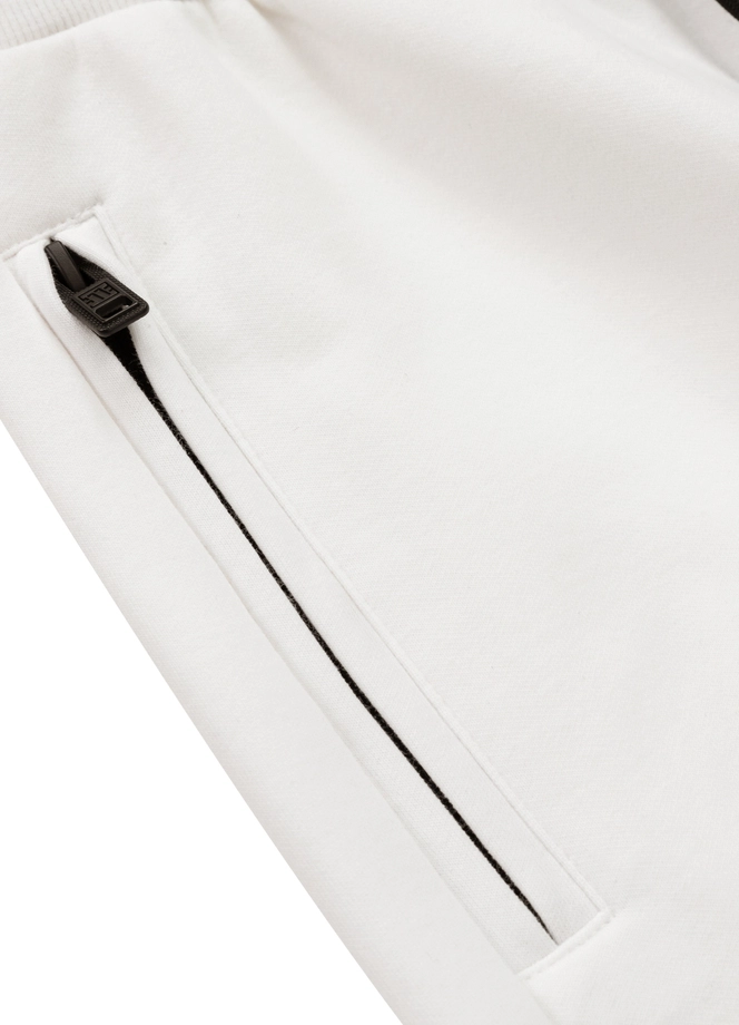 Spodnie dresowe damskie Pitbull Pit Bull Chelsea białe