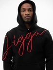Bluza męska z kapturem Jigga Wear TAG czarna