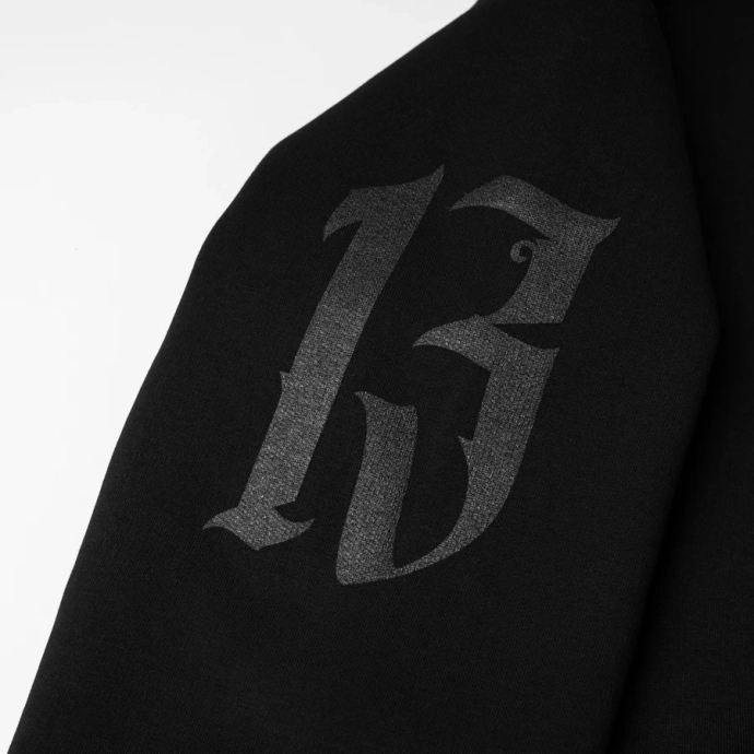 Bluza męska z kapturem oversize Chada Proceder 1312 czarna