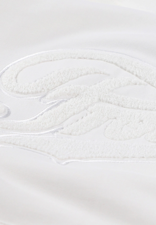 Bluza męska z kapturem oversize Prosto Clair kremowa