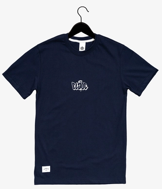 Koszulka męska T-shirt Elade throw up 3D granatowa