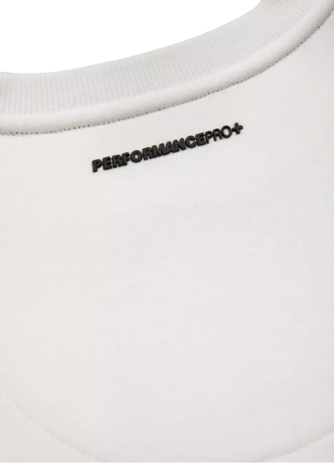 Bluza męska Pitbull Beyer Pit Bull crewneck biała