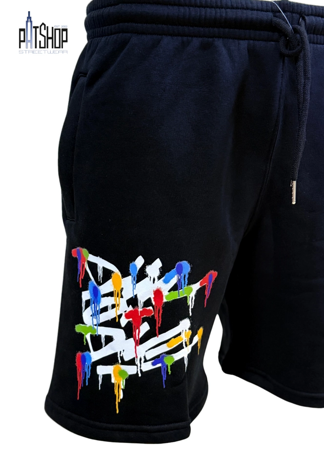 Spodenki męskie dresowe Diil Die Splash czarne