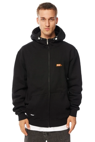Bluza męska z kapturem ZIP Mass Dnm Mini Box czarna