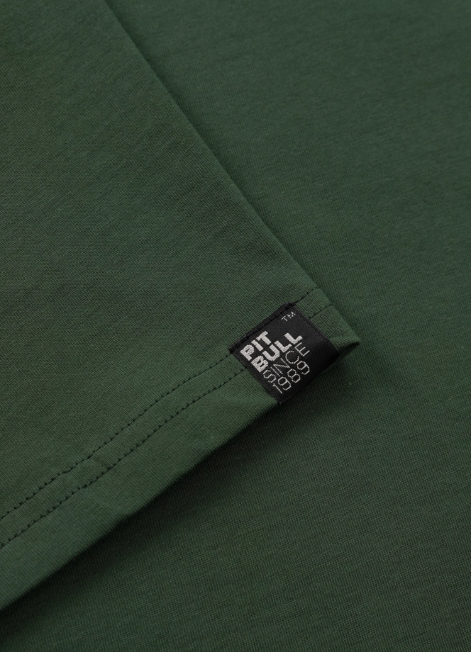 Koszulka męska T-Shirt Pit Bull Pitbull Small Logo 25 zielona