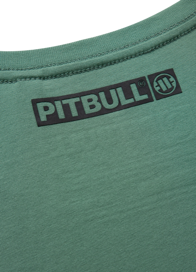 Koszulka męska T-Shirt Pit Bull Pitbull Hilltop 25 miętowa zielona
