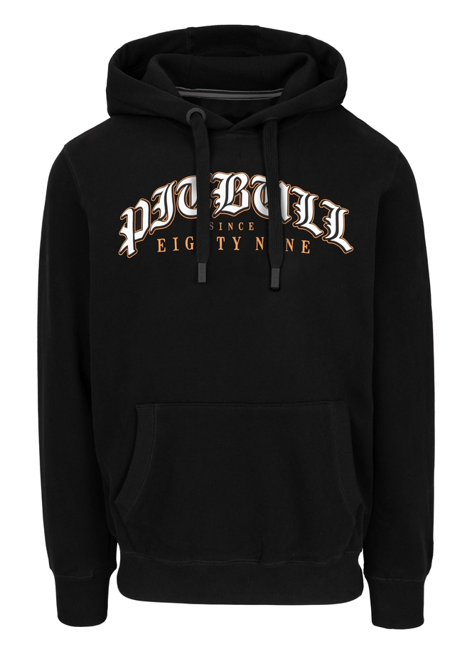 Bluza męska z kapturem Pit Bull Tattoo czarna