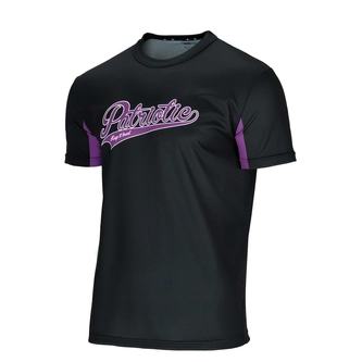 Koszulka męska T-shirt Patriotic Collage Tag fioletowo/czarna