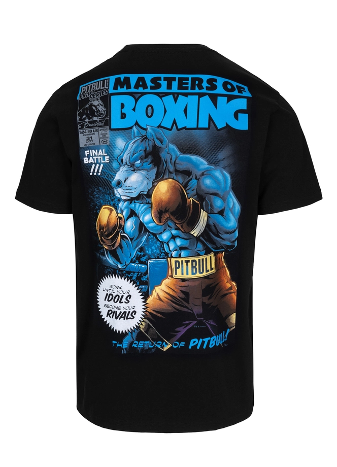 Koszulka męska T-Shirt Pit Bull Pitbull Master Of Boxing czarna