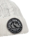 Czapka zimowa z pomponem Pit Bull Beanie Bubble Snow Crew 24 biała
