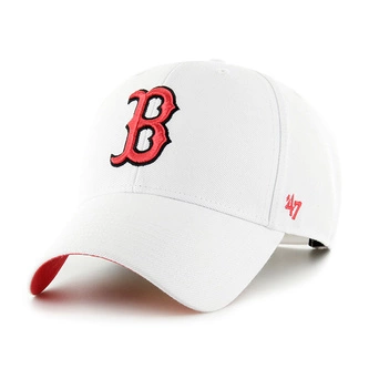 Czapka z daszkiem 47 Brand Boston Red Sox biała