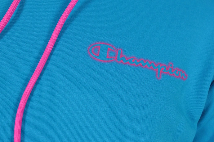 Bluza męska z kapturem Champion Montana hooded niebieska