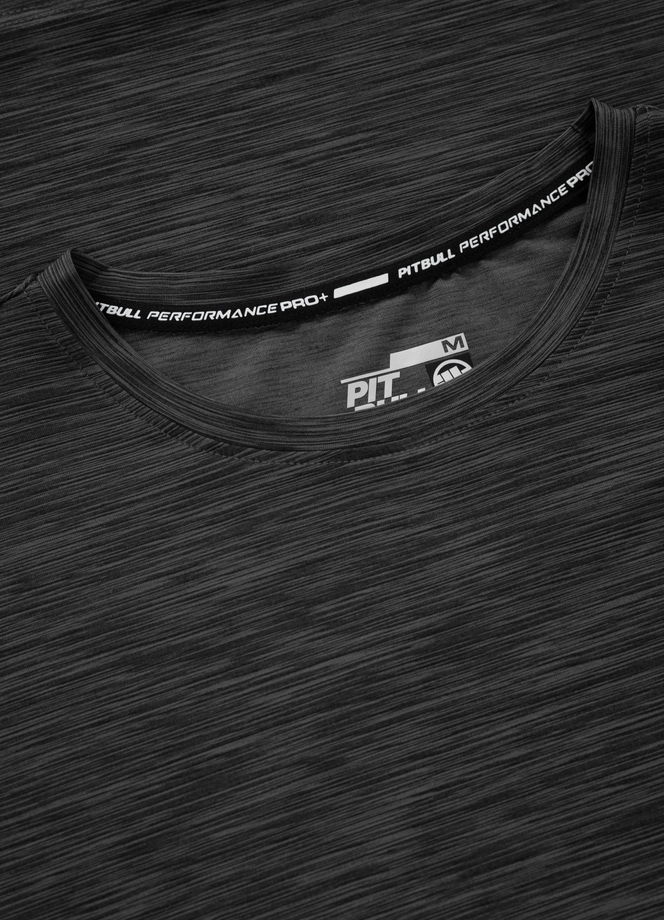 Koszulka męska T-shirt Pit Bull Performance Pro+ Casual Sport Small Logo czarna
