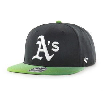 Czapka z daszkiem 47 Brand Oakland Athletics Black Paradigm zielono/czarna