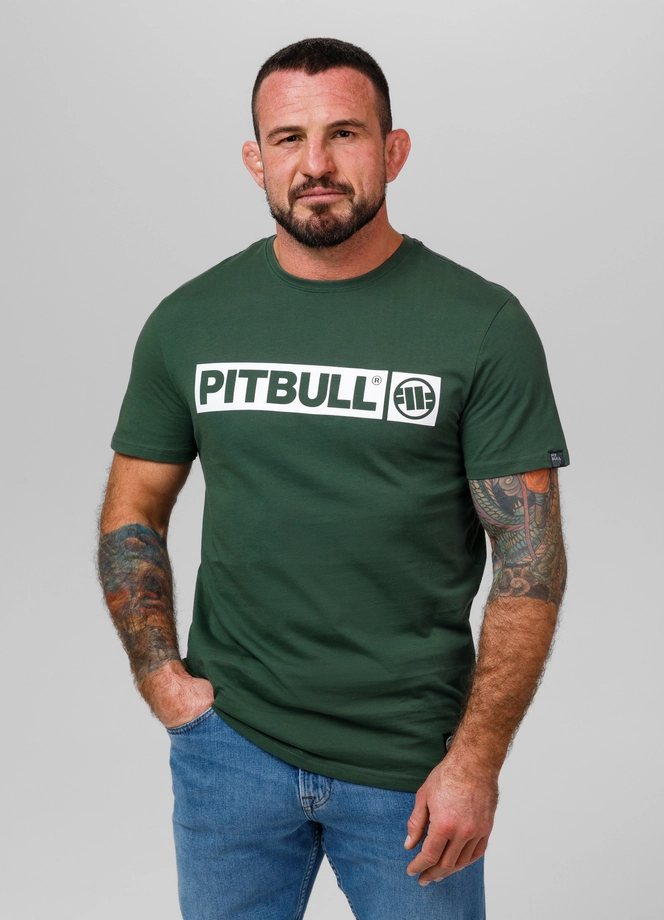 Koszulka męska T-Shirt Pit Bull Pitbull Hilltop 25 zielona
