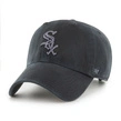 Czapka z daszkiem 47 Brand Chicago White Sox Clean Up czarna