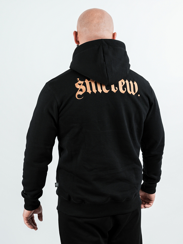 Bluza z kapturem Środowisko Miejskie ŚMCREW Gold czarna