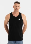 Koszulka męska tank top Pitbull Small Logo czarna