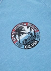 Koszulka damska T-shirt Pit Bull Denim Washed Oceanside jasno niebieska