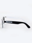 Okulary przeciwsłoneczne Jigga Wear Name Contrast Wayfarer czarno/biało/żółte
