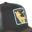 Czapka z daszkiem z siateczką Capslab Looney Tunes Cartoons czarna