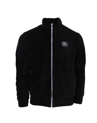 Bluza męska welur Diil Laur crewneck czarna
