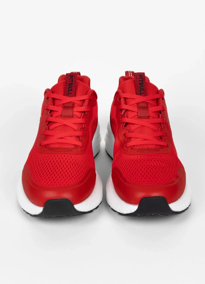 Buty sportowe sneakersy męskie Pit Bull Dogwood czerwone