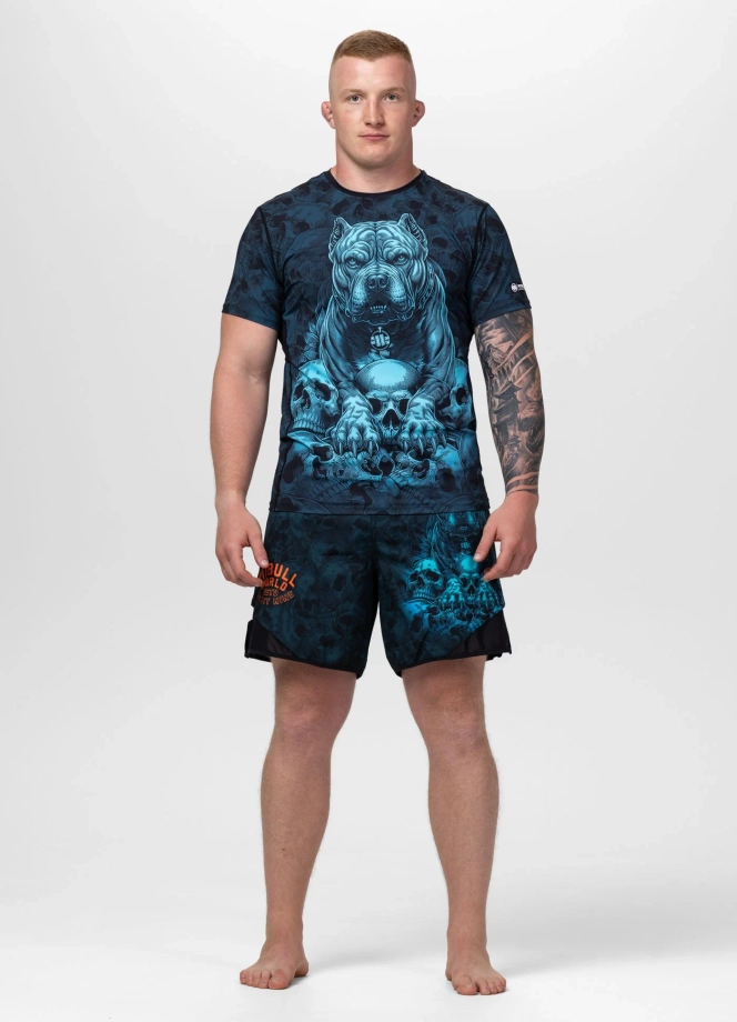 Koszulka męska sportowa Pit Bull Guardian Angel czarna