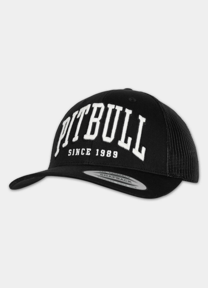 Czapka z daszkiem Snapback Trucker Pit Bull Pitbull Norton czarna