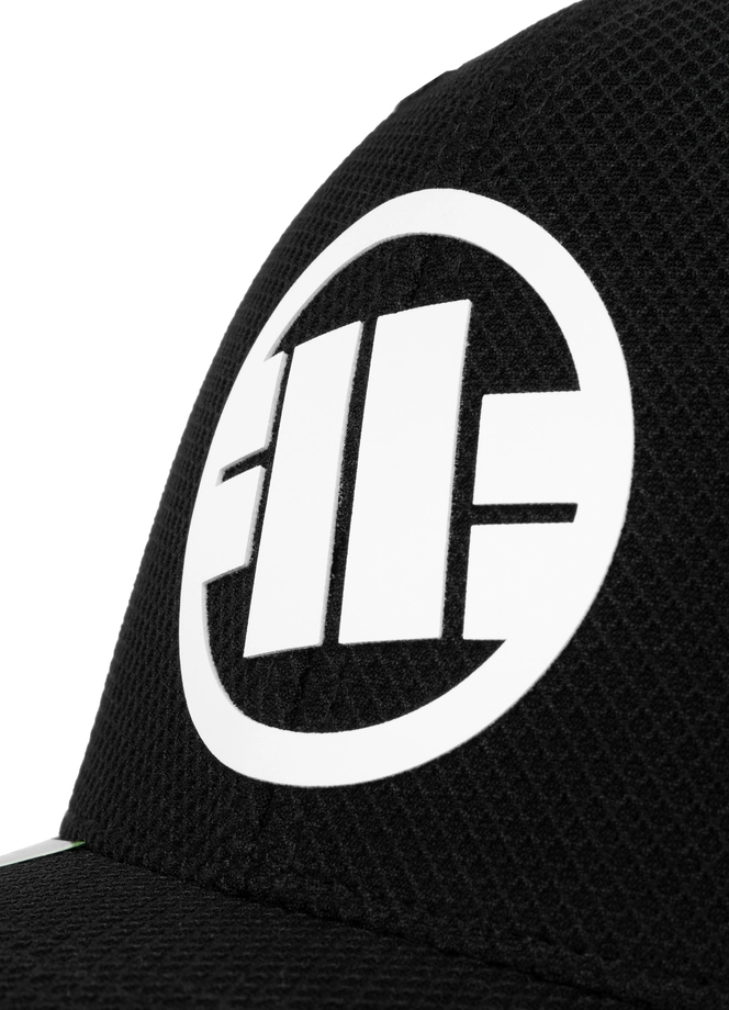 Czapka z daszkiem Snapback Pit Bull Hybrid Logo czarna