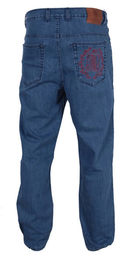 Spodnie BAGGY Diil Back Pocket Laur jeans light