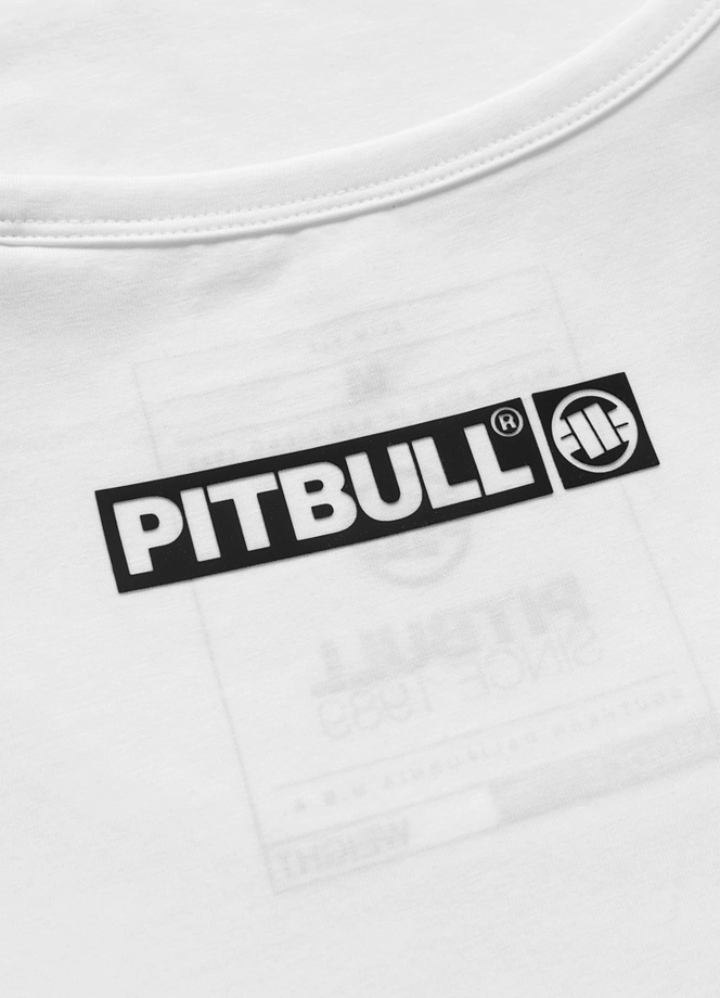 Koszulka męska tank top Pitbull Hilltop biała