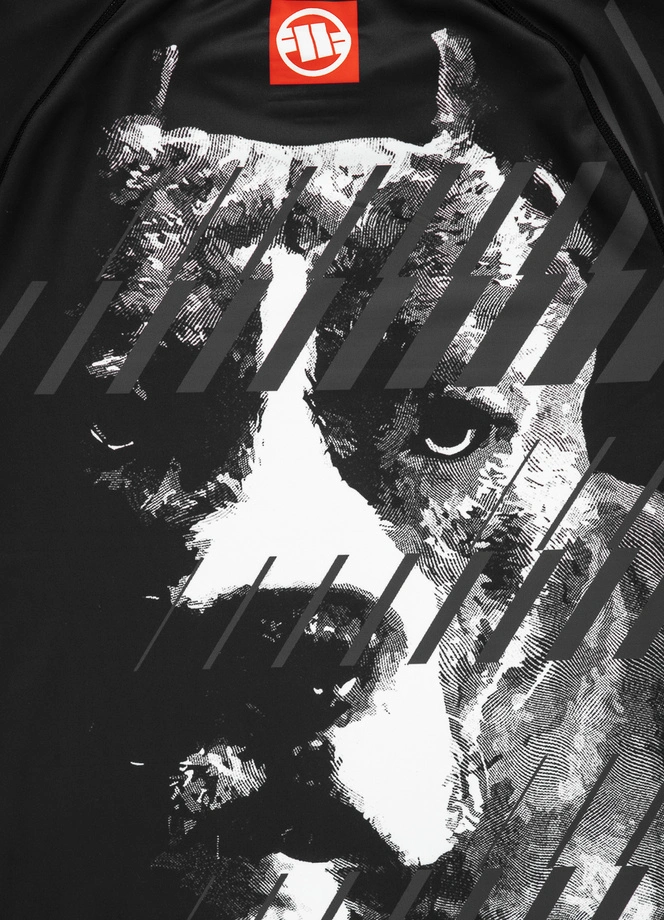 Koszulka rashguard Pit Bull Pitbull Street Dog Longsleeve czarna