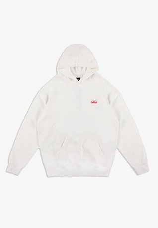 Bluza męska z kapturem oversize Prosto Essence kremowa