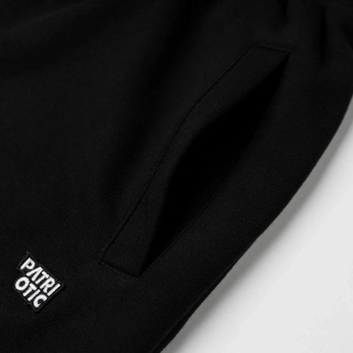 Spodenki męskie dresowe Patriotic Cls App Sleeve czarne