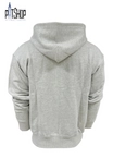 Bluza męska rozpinana z kapturem Prosto Axel szara